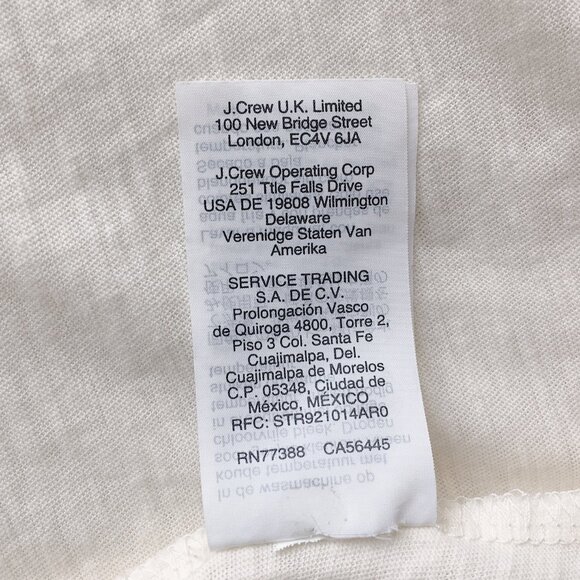 NWOT Madewell Rainbow Heart Embroidered Whisper Cotton Crewneck Tee - Picture 10 of 11